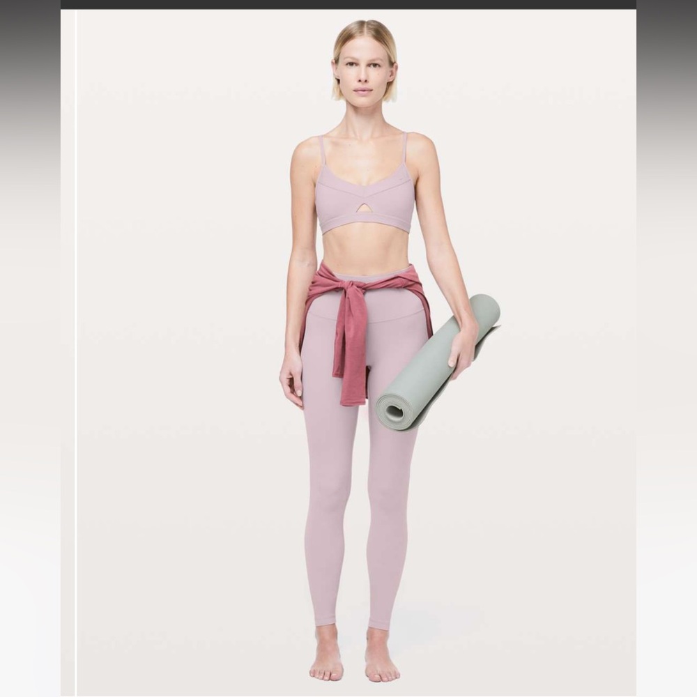 NWT Lululemon Align Pant Full Length 28" SZ 12 Smokey Blush